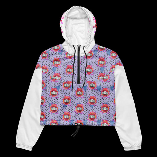 Pretty Girls Trap cropped windbreaker