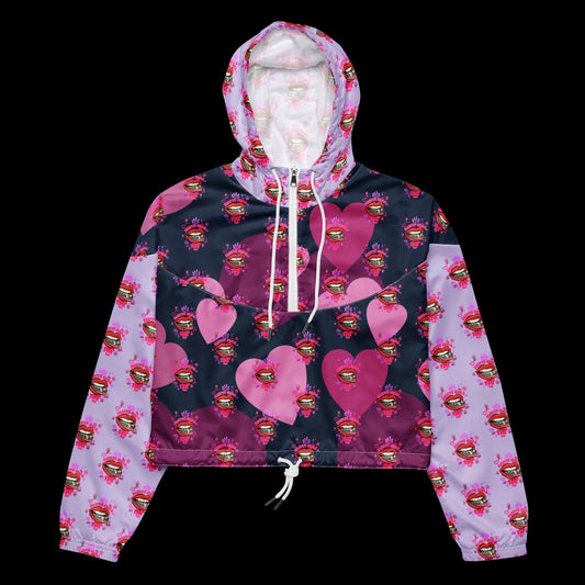 Pretty Girls Trap cropped windbreaker