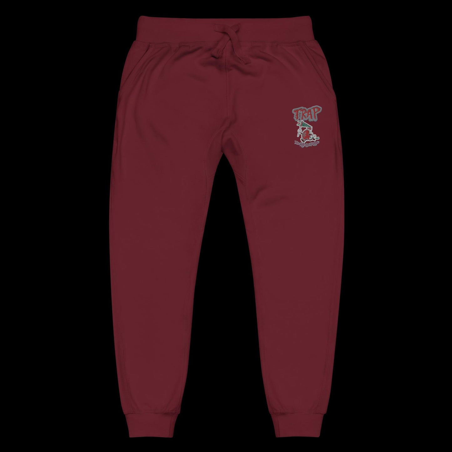 Embroidered Unisex fleece sweatpants