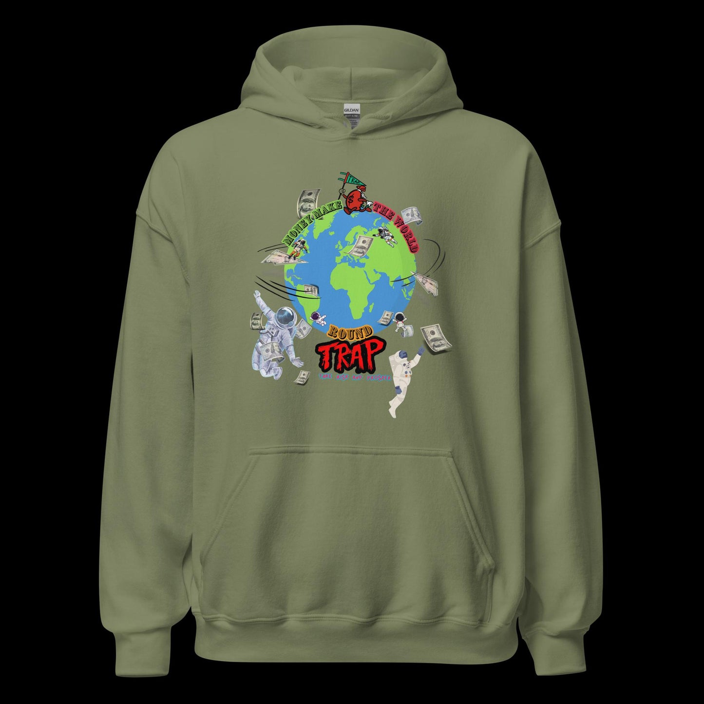 $ Make The World Go Round Unisex Hoodie