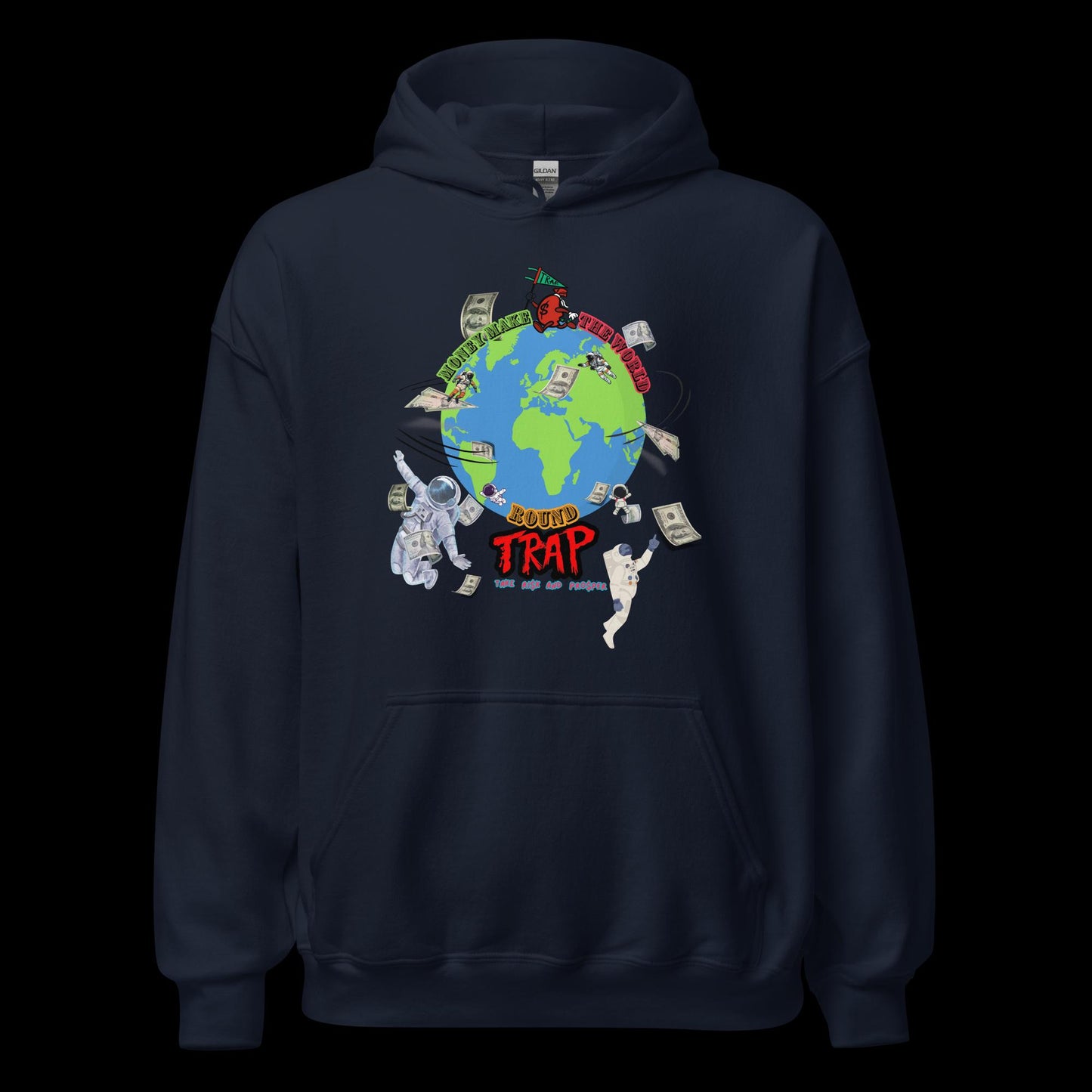 $ Make The World Go Round Unisex Hoodie