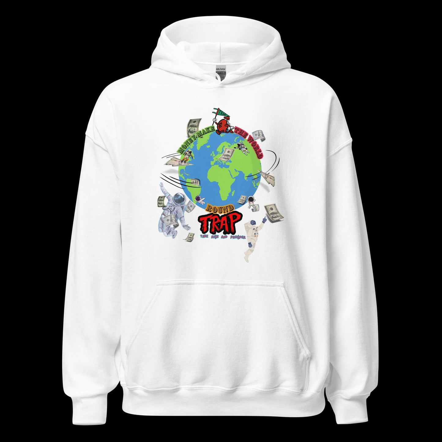 $ Make The World Go Round Unisex Hoodie